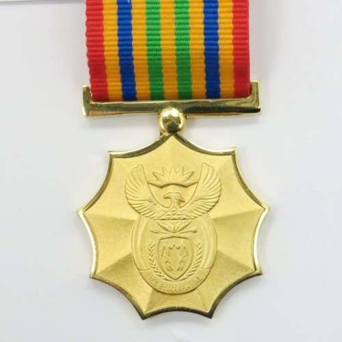 Full Size: South African ANC Medal Gold