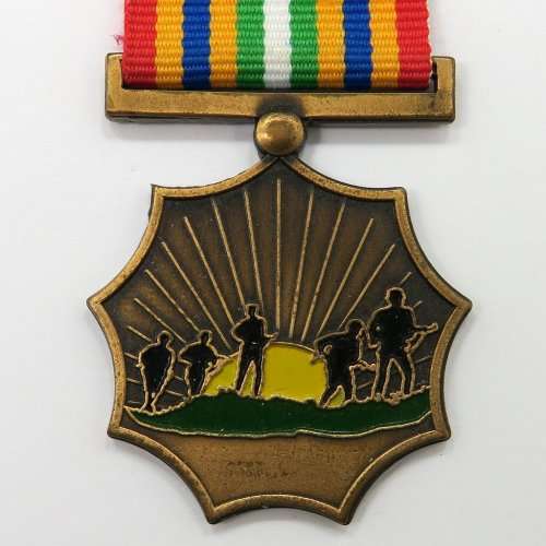 Full Size: South African Medal. Bronze Department of Military Veterans.