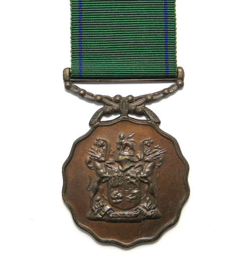 Full Size Medal - SA Good Service #6876