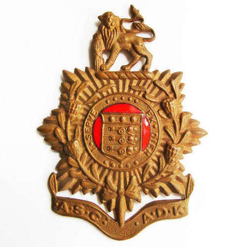 South Africa  Administration Services Corps, Gilding Metal cap Badge. ..