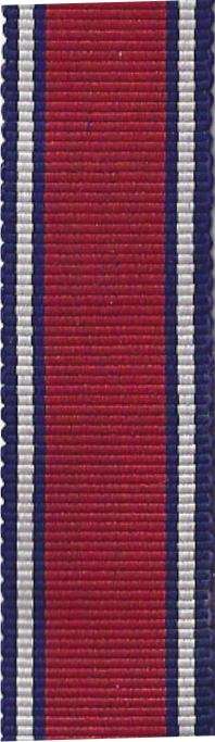Miniature South Africa John Chard Medal Ribbon 12cm, New,  Original