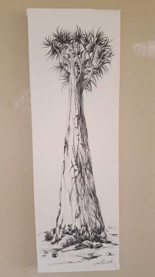 Stan Polson charcoal on canvas.R1 START!!!!MADNESS!!!