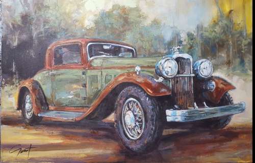 Gerat old car!!!!Stunning work!!