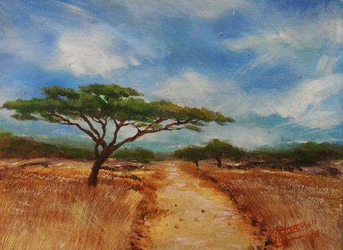 Greg Norman original oil!!