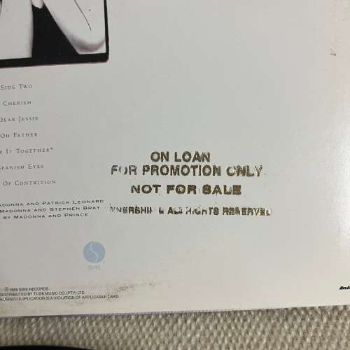 Madonna - Like a Prayer (EX SABC STOCK) - Vinyl Record LP