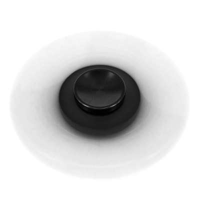 Tri Fidget Metal Spinner Stress Reliever BLACK