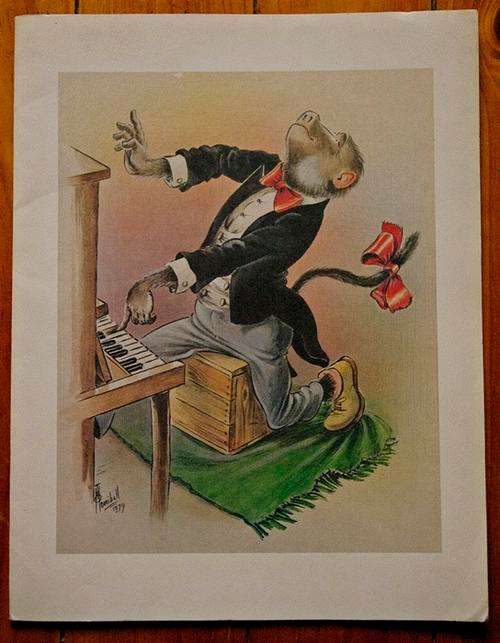 TO HONIBALL set of color prints