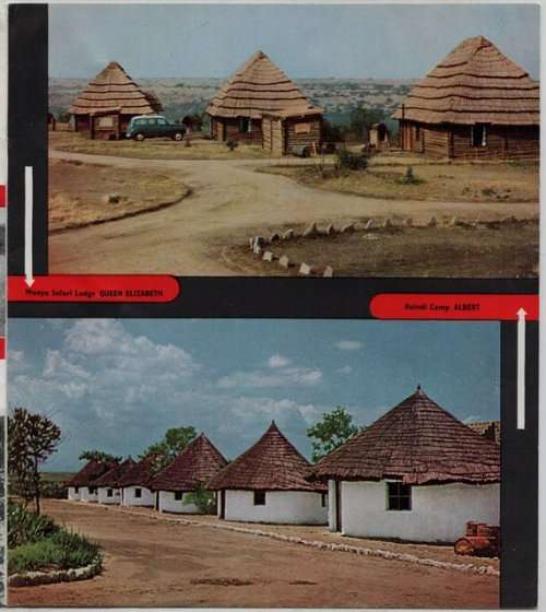 East Africa Tourist Association. NATIONAL PARKS, PARCS NATIONAUX Uganda, Belgian Congo.