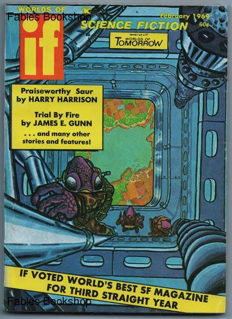 Frederik Pohl (Ed). WORLDS OF IF SCIENCE FICTION Vol. 19 No.2. Issue 135.