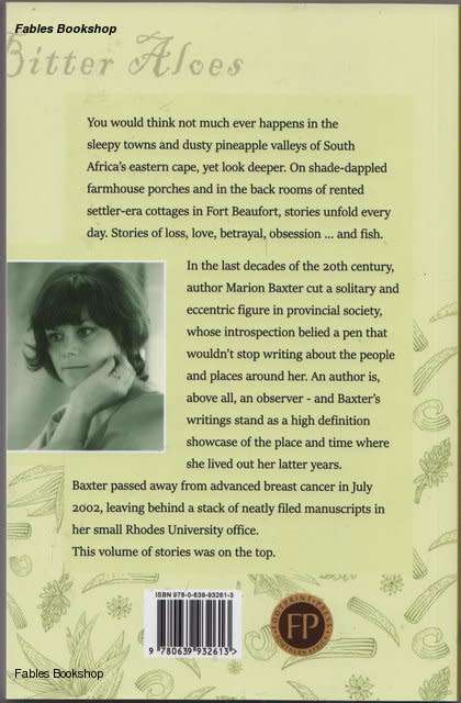 Marion Baxter BITTER ALOES.