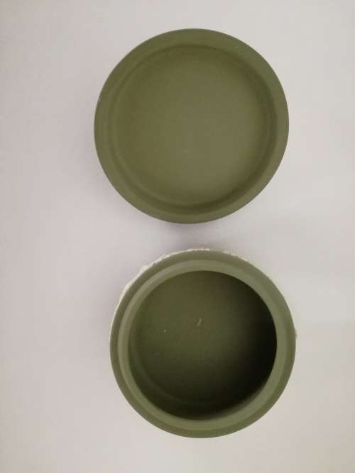 Wedgewood Jasper Green Jewelry Box