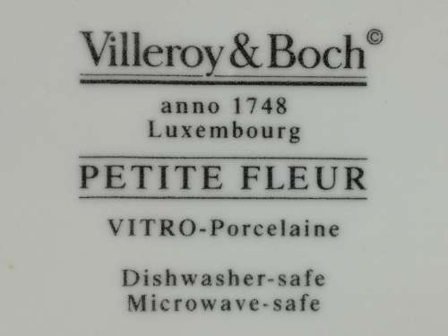 Villeroy and Boch Petite Fleur Plate