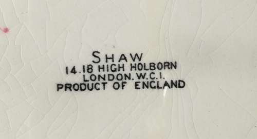 Lion Beers Jug Made by Shaw in England