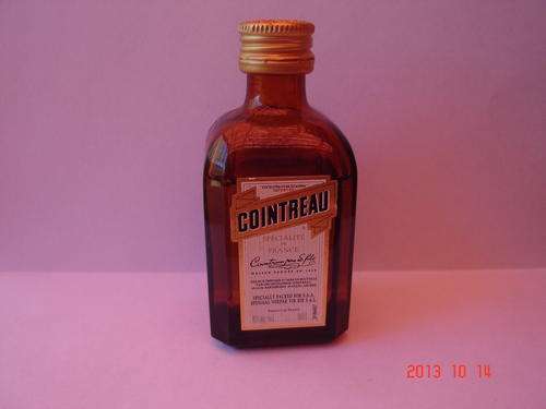 miniture Cointreau liqueur