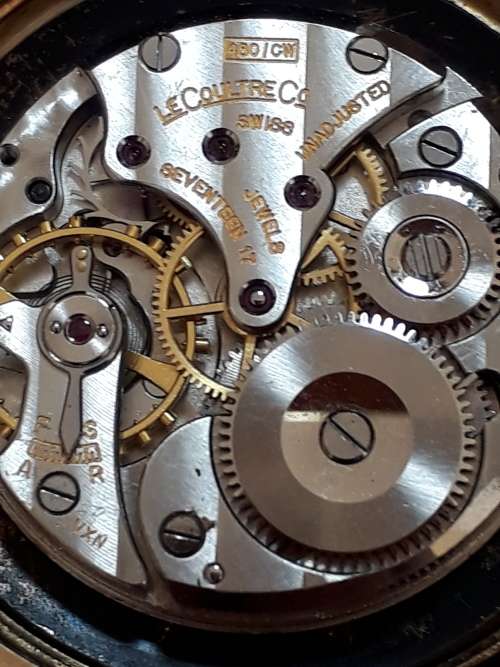 Jaeger Lecoultre 14ct solid yellow gold 480cw movement