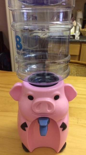 Kiddies water dispenser