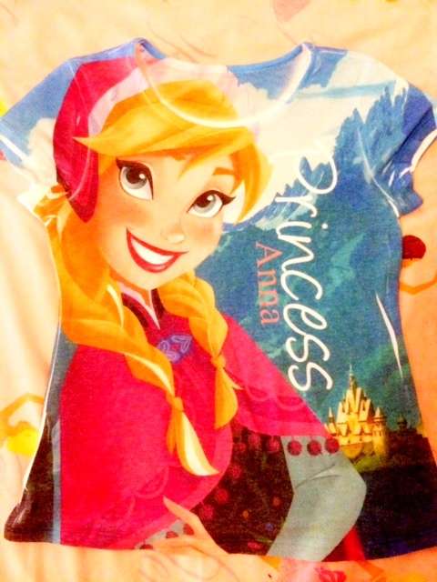 Frozen "Princess Anna" Tshirt from Woolworths