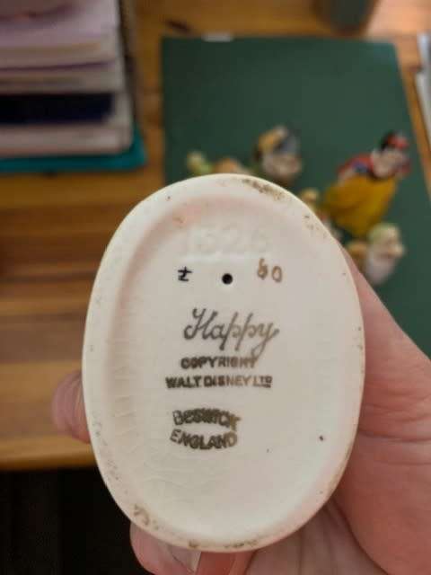 ***REDUCED***RARE Beswick Walt Disney Snow White & The Seven Dwarfs Set