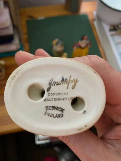 ***REDUCED***RARE Beswick Walt Disney Snow White & The Seven Dwarfs Set