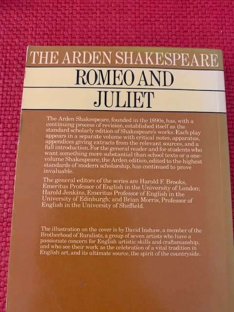Romeo and Juliet Book