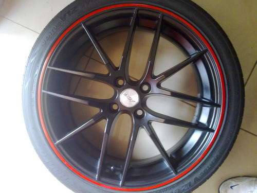 17" TSW RAIL MAGS & TYRES