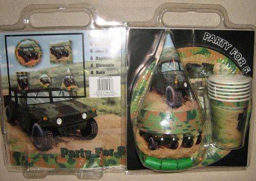 Army Party Pack (REDUCED!!)