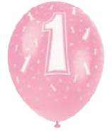Number "1" Balloon - Assorted Colours