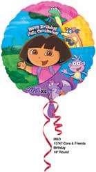 18" (45.72cm) Dora the Explorer foil birthday balloon (REDUCED!!)