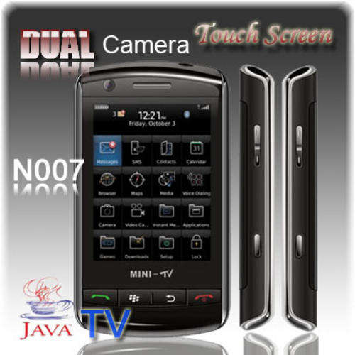 Mini N007 Quad-band TV - FM Dual Sim Cell Phone,Java