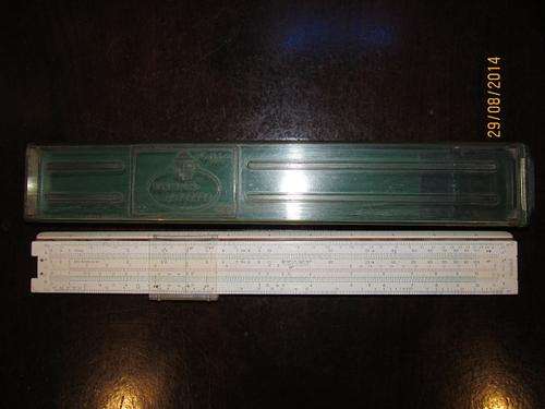 Vintage LOGARITHMIC/SLIDE  Ruler - FABER CASTELL