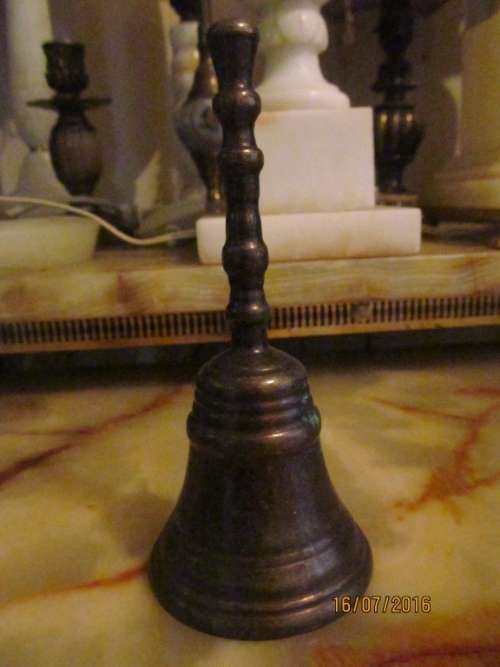 ANTIQUE BRONZE !! Hand Bell