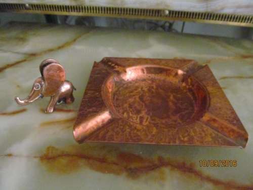 MANS OLDEST METAL!! Two Solid COPPER Items of Vintage Origin