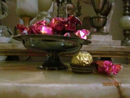 BIRMINGHAM !! Vintage Silver Plated Bon Bon/Sweets Dish on Pedestal Stand