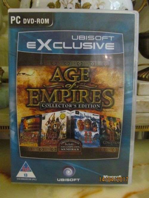 PC DVD GAME !! Age Of Empires - Collectors Edition by UBISOFT