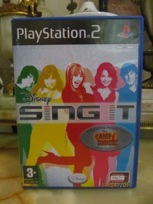 PLAYSTATION 2 GAME DISC !! Disney's Sing It by DISNEY