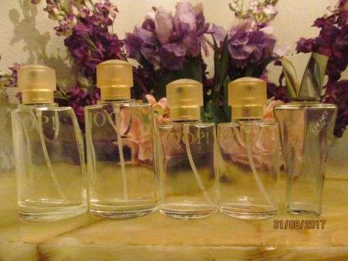 JOOP CACHET !! Lot of Five Collectable Perfume Botles - Joop & Cachet