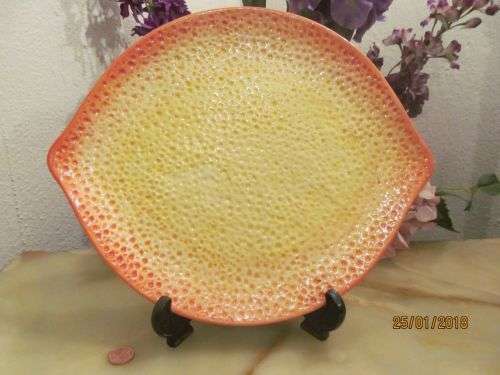 CITRON PLATTER !! Vintage Ceramic Serving/Display Platter - Lemon/Lime/Pomelo Platter