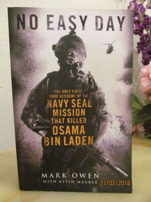 SOFTCOVER BOOK !! No Easy Day : The Only 1st Hand Account of the Seal Mission that Killed Bin Laden