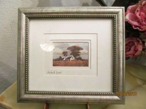 MALACHI SMITH !! Vintage Framed Litho Color Print - Cape Rural Trader - Pencil Signed