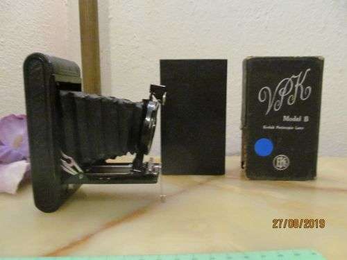 KODAK !! Rare Vintage 1925 - 1934 Kodak Camera - Vest Pocket Kodak Model B Periscopic Lens