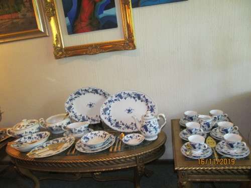 ROYAL MEISSEN !! Full Dinner & Tea & Cake Set for 6 people- 55 pieces