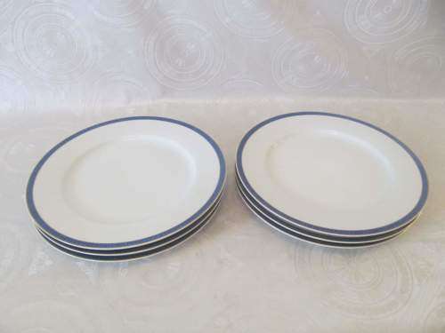 ROSENTHAL !! Lot/Set of 6 Contemporary 1990-2012 Rosenthal Classic Rose Collection Dinner Plates