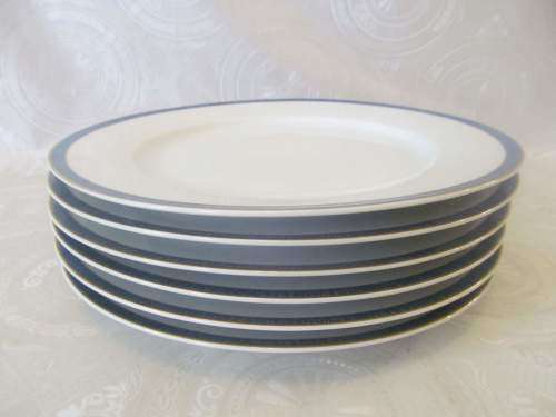 ROSENTHAL !! Lot/Set of 6 Contemporary 1990-2012 Rosenthal Classic Rose Collection Dinner Plates