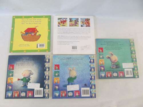 SOFTCOVER BOOKS !! Lot of Five Different Childrens Softcover Books