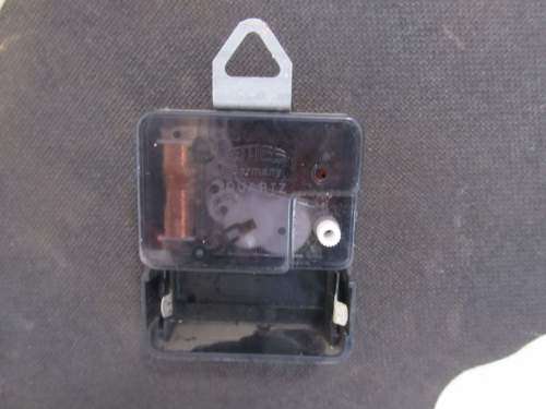 EMES !! Vintage Africa Shaped German Emes Quartz Copper Wall Clock