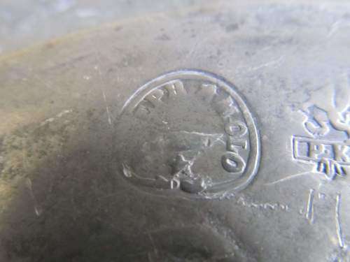 BACCHUS !! Rare Antique English Pewter Plate with Grand Baroque Patterning