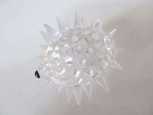 SWAROVSKI !! Vintage Swarovski Crystal Hedgehog - `In the Summer Meadow` - Retired