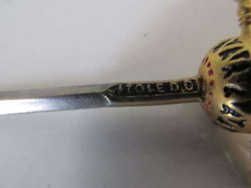 TOLEDO !! Vintage Lot of 6 Spanish Toledo Hand Made Cocktail Swords and 1 Other