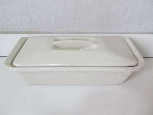 BALCO !! Vintage Rectangular Shaped and Lidded Ceramic Balco Casserole Bakeware Dish