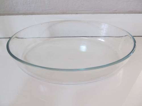 PYREX !! Vintage Oval Shaped French Clear Glass Bakeware/Casserole Dish